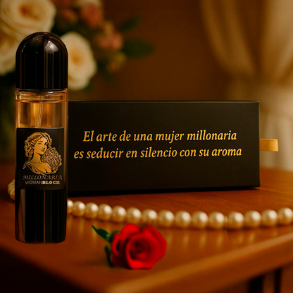 MILLONARIA - PERFUME ACTIVADOR DE SENSUALIDAD + CONFIANZA